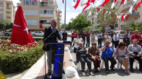 Kaya Aldoğan'ın heykeli dikildi