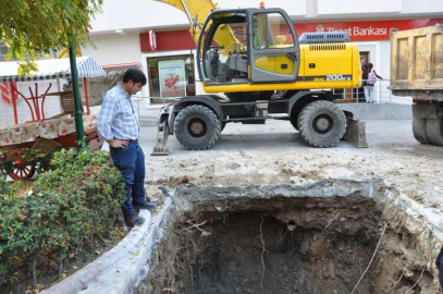 Barbaros Bulvarına yeraltı çöp konteyneri