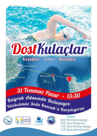 Kuşadası'ndan Sisam'a dostluk kulaçları