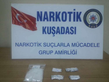 Pantolon astarına dikilen cepte uyuşturucu 