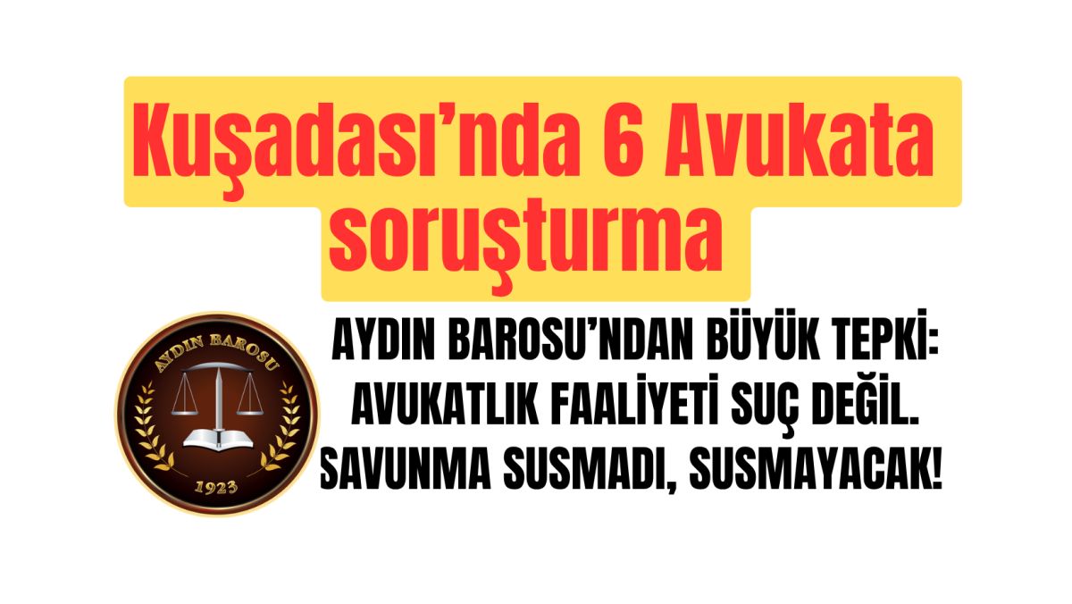 Avukatlar hakkında soruşturma başlatıldı